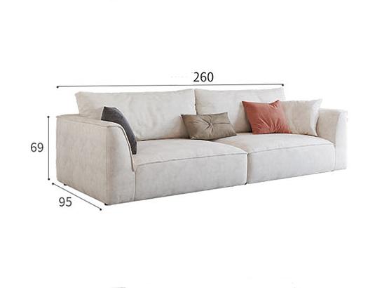 R77 Dexter Two Seater Corner Sofa, Leathaire