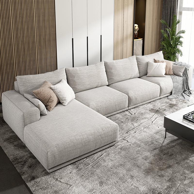 Frances Two Seater Sofa, Cotton Linen- | Get A Free Side Table Today