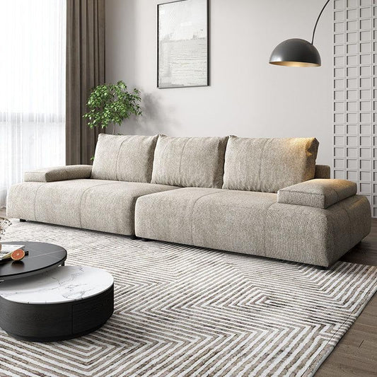 Hank L10 Two Seater Sofa, Linen-Weilai Concept