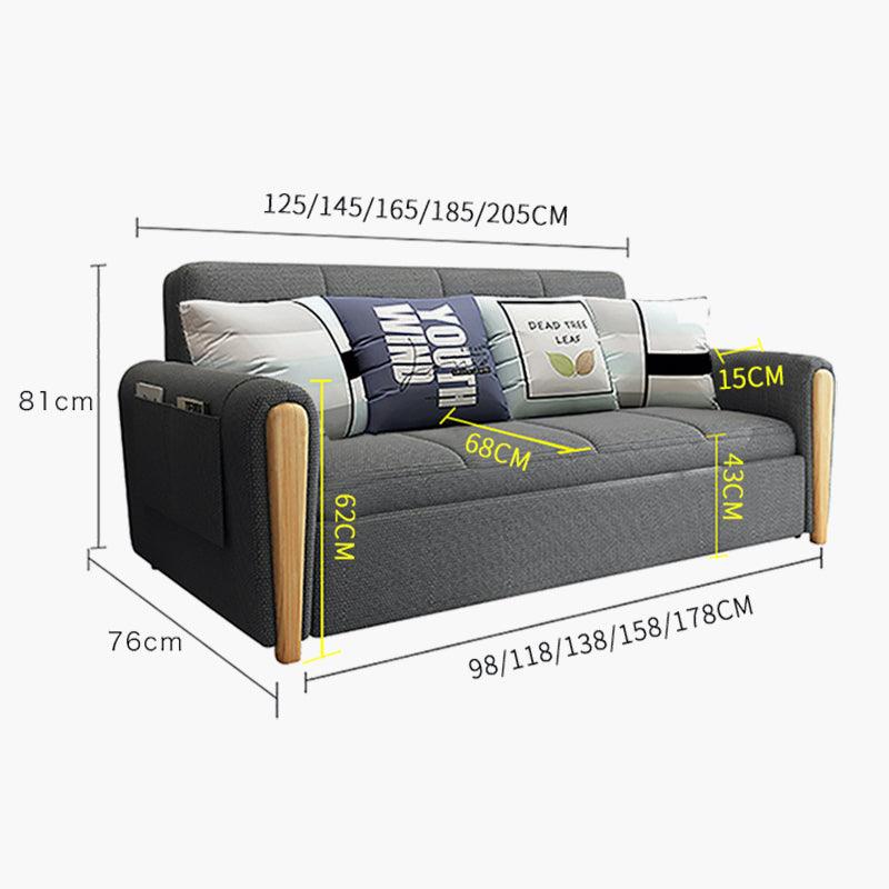 Mavis Two Sofa Bed- | Get A Free Side Table Today