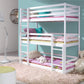 Wooden Triple Bunk Bed Ted