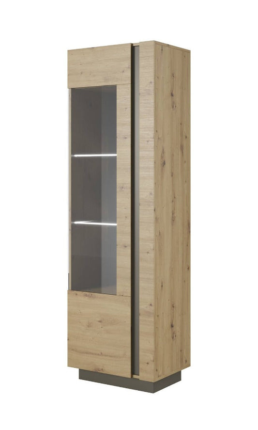 Arco Tall Display Cabinet 60cm