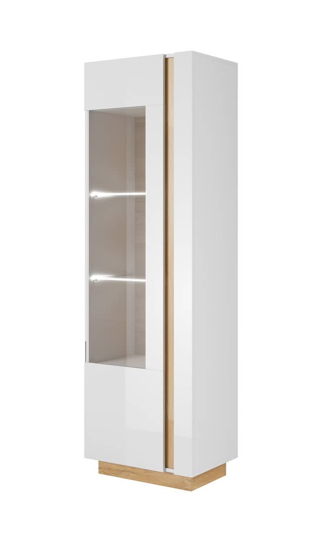 Arco Tall Display Cabinet 60cm