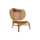 Angelina Rattan Armchair, Oak- | Get A Free Side Table Today