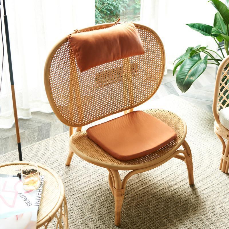 Angelina Rattan Armchair, Oak- | Get A Free Side Table Today