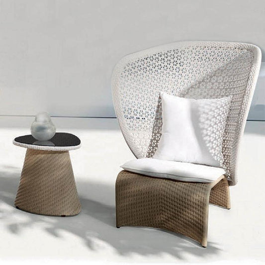 Cannes Rattan High Back Armchair- | Get A Free Side Table Today