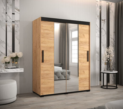 Bergamo T1 Sliding Door Wardrobe 150cm