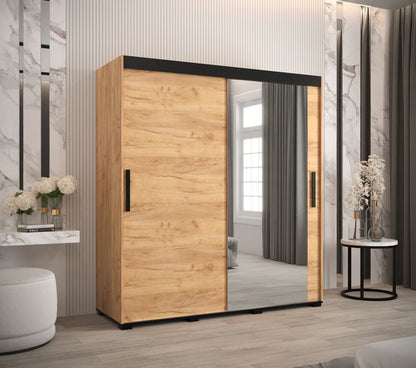 Bergamo T2 Sliding Door Wardrobe 180cm