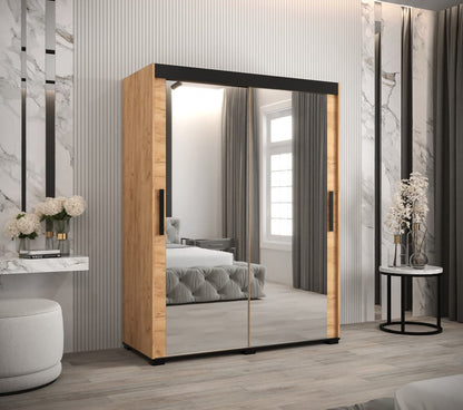 Bergamo T3 Sliding Door Wardrobe 150cm