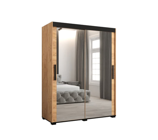 Bergamo T3 Sliding Door Wardrobe 150cm