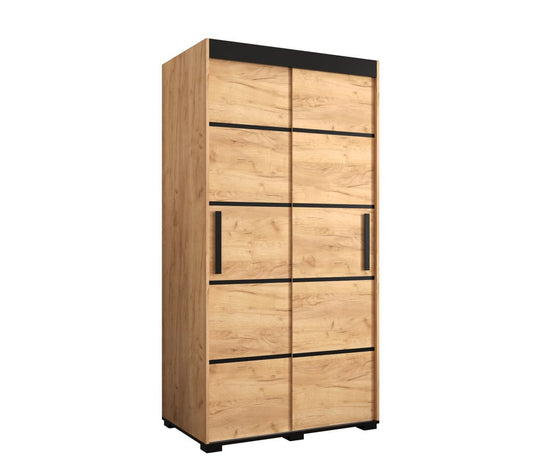 Bergamo V1 Sliding Door Wardrobe 100cm