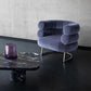 Demure Armchair, Velvet- | Get A Free Side Table Today