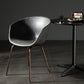 Eames Style Dining Chair, Real Leather- | Get A Free Side Table Today