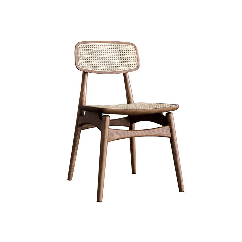 Hans Wegner Rattan Dining Chair, Oak- | Get A Free Side Table Today