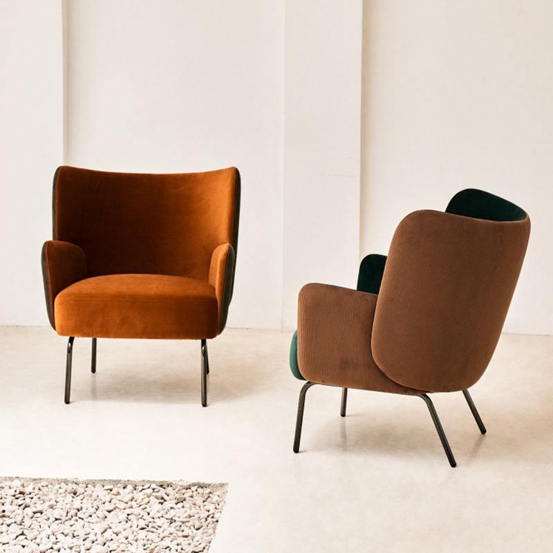 Jovanny Armchair, Velvet- | Get A Free Side Table Today