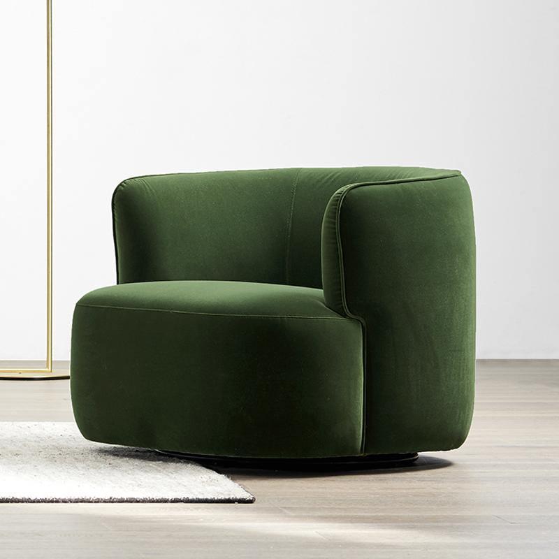 Ritz Armchair, Green Velvet- | Get A Free Side Table Today