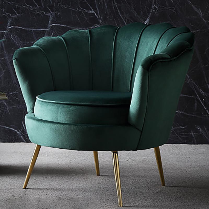 Shell Armchair, Velvet- | Get A Free Side Table Today