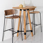 Thelma Bar Stool, Oak- | Get A Free Side Table Today